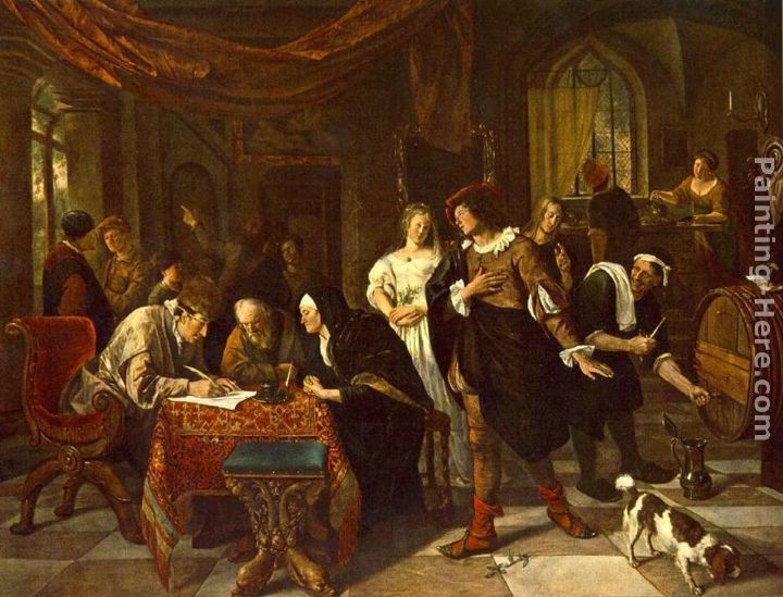 Jan Steen The Marriage